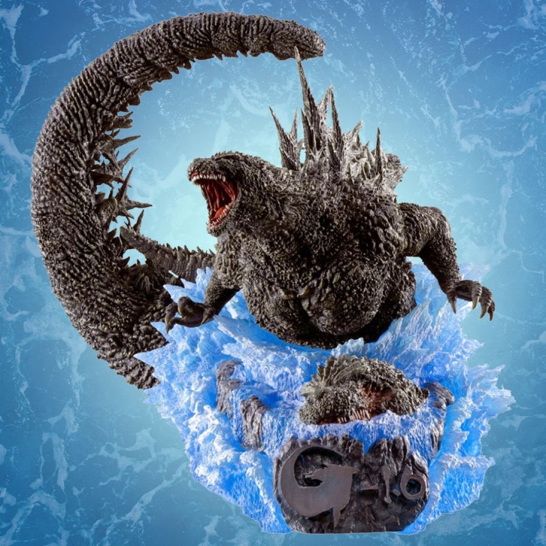 42ca4f35d02f45594d56fe8620d519e2.jpg Godzilla Petitrama DX Megahouse Statue - Image 1