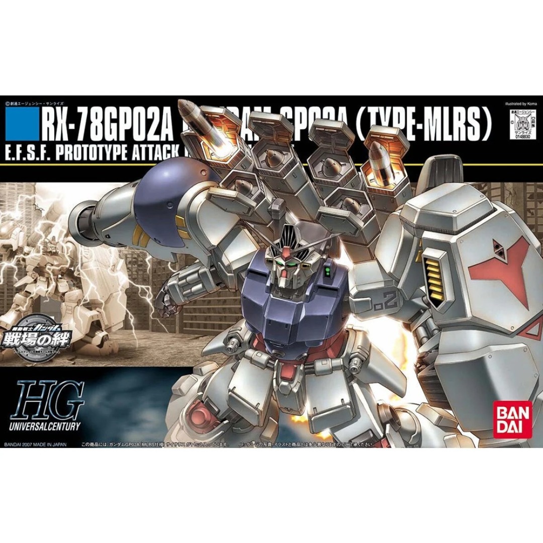 472306b1385503954457c2c0d5eb567c.jpg Gundam GP02A MLRS Custom HGUC 1/144 Bandai Model Kit - Image 1