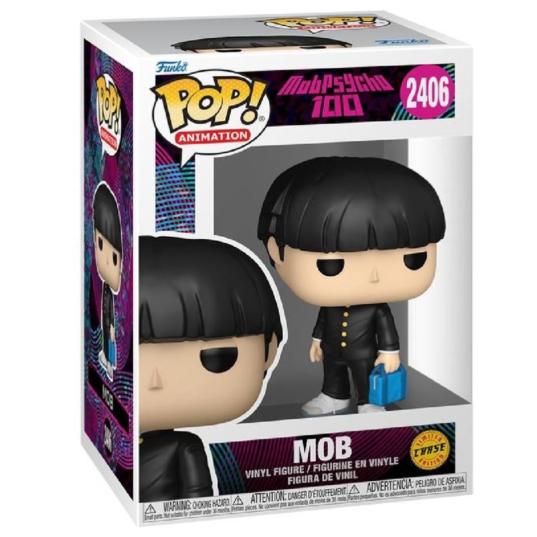 541b8be3e0db7da676af3031292b39a0.jpg Funko POP! Mob Psycho N° 2406 - Mob Chase Edition - Image 1