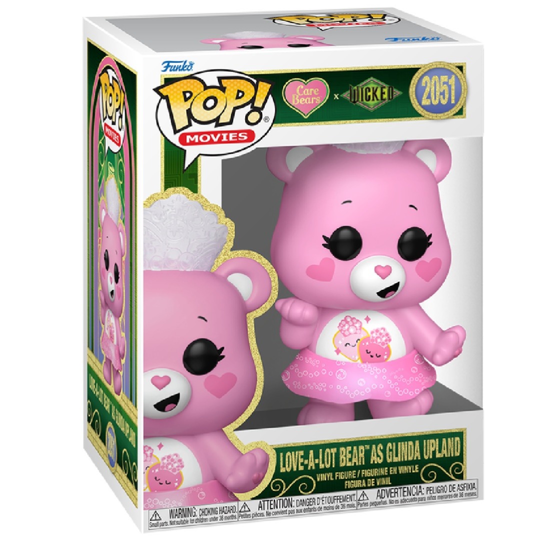54f09766a21962f7022818bbab81efec.jpg Funko POP! Care Bears x Wicked N° 2051 - Love-A-Lot Bear As Glinda Upland - Image 1