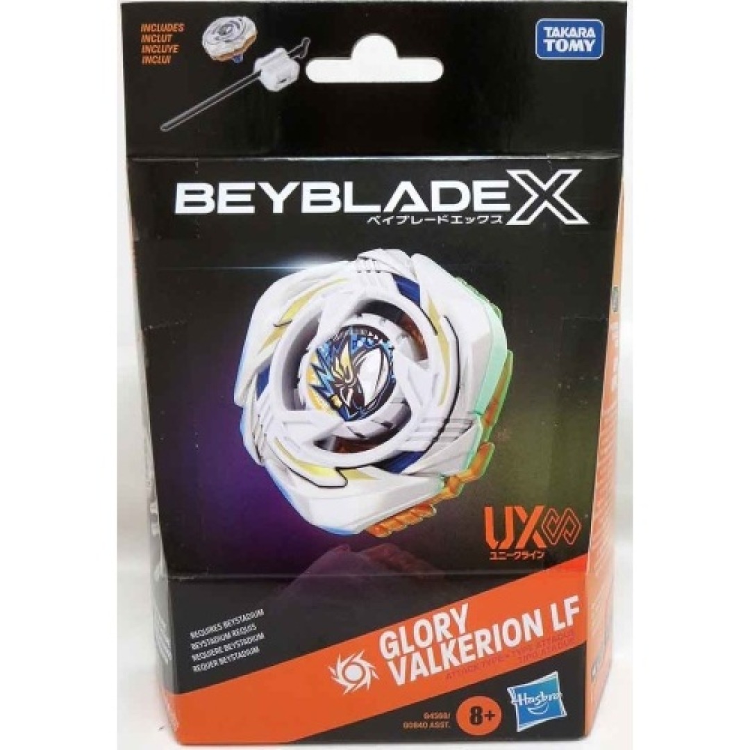 55b3a9aead8adf95e902ff036b9fe0ce.jpg Beyblade X Glory Valkerion LF Hasbro - Image 1