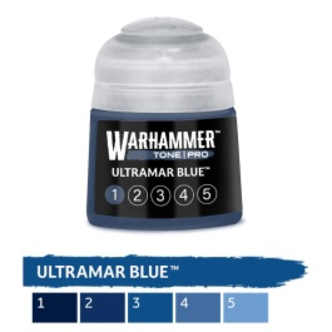 5bc86f9c1f1056a21d82c6a9764d9dec.jpg Warhammer Tone Pro Ultramar Blue 1 12ml (20-361) - Image 1