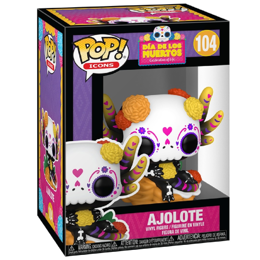 5f47c091104342135145b12adc1f8407.jpg Funko POP! Dia De Los Muertos N° 104 - Ajolote - Image 1