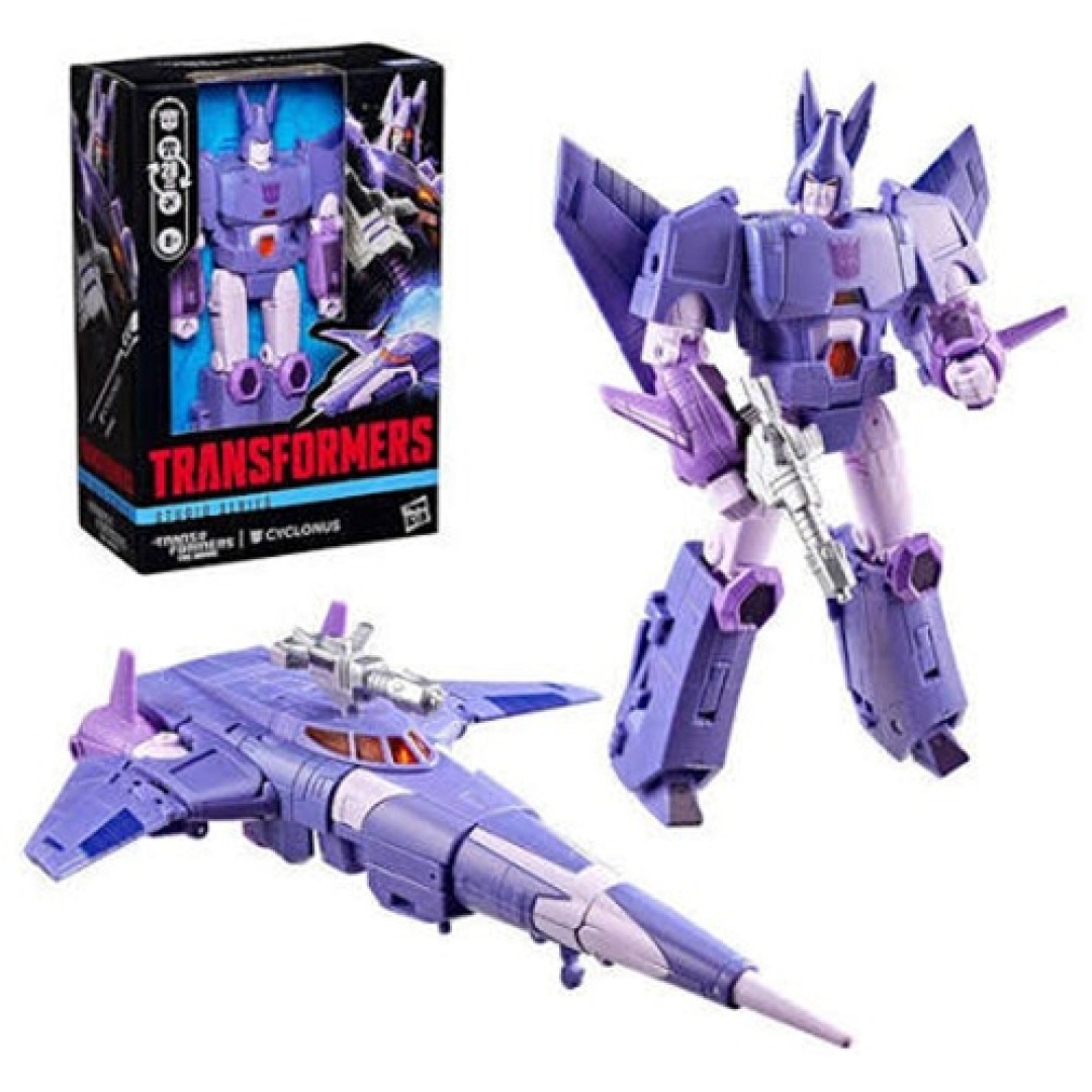 6332e7ec959411904cd92015bcf19555.jpg Transformers The Movie Cyclonus Studio Series Hasbro Figure - Image 1