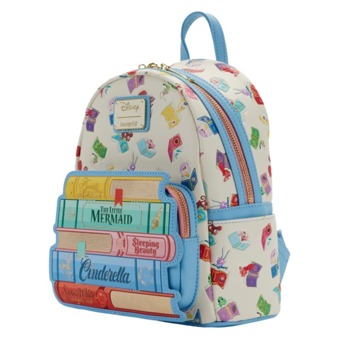 6ce223f0dfad832fa52850abb6770fbd.jpg Disney Princess Books Loungefly Backpack - Image 1