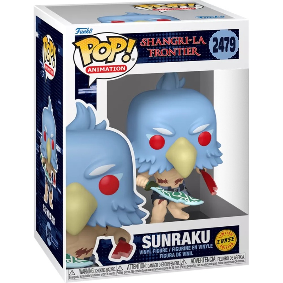 6d34c899a6b210ef34e3e325845a8fa0.jpg Funko POP! Shangri-La Frontier N° 2479 - Sunraku Chase Edition - Image 1