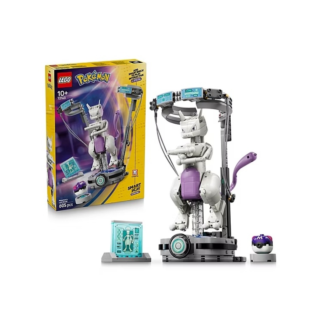 70429c9722a4ce755d7199925844931d.jpg LEGO Pokemon 72163 Mewtwo's Lab Break - Image 1