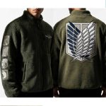 Attack On Titan Survey Corps Sherpa Jacket (S)