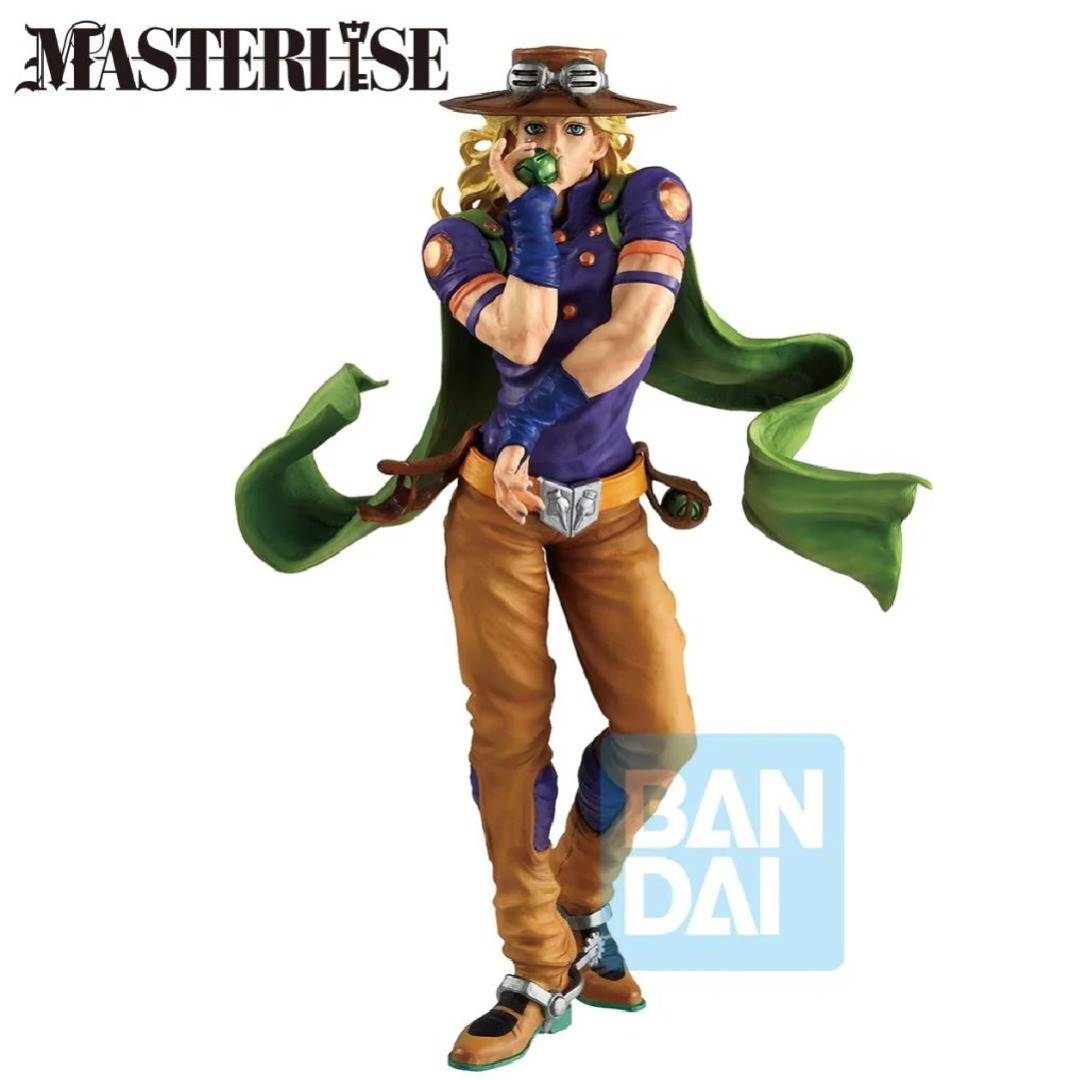 864c23ebf0b7faa7e05fd7756afddbb0.jpg Jojo's Bizarre Adventure Gyro Zeppeli Steel Ball Run Bandai Figure - Image 1