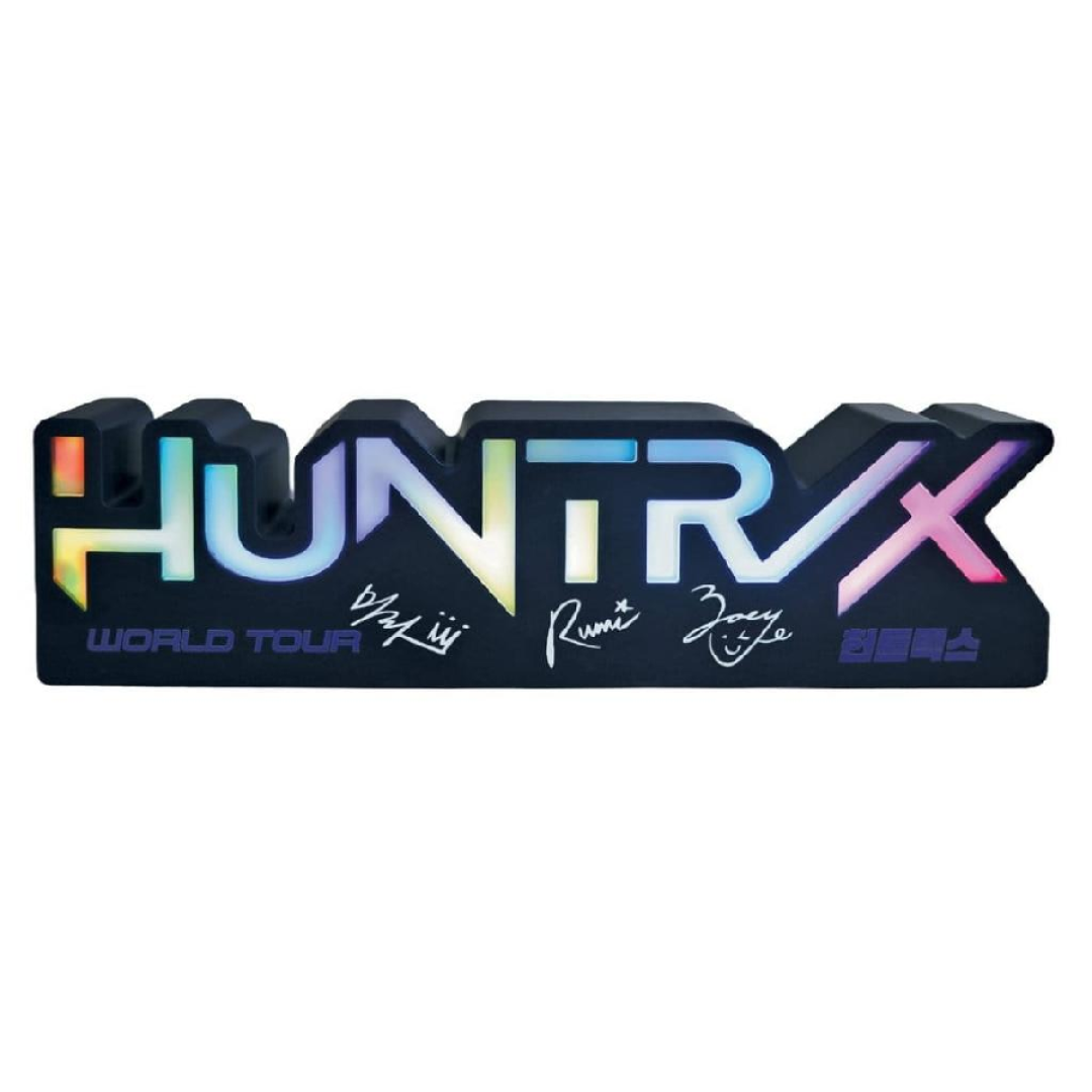 8675861e170e637a3e8cc4ce4de68cf6.png K-Pop Demon Hunters Huntr/x Logo Ligh - Image 1