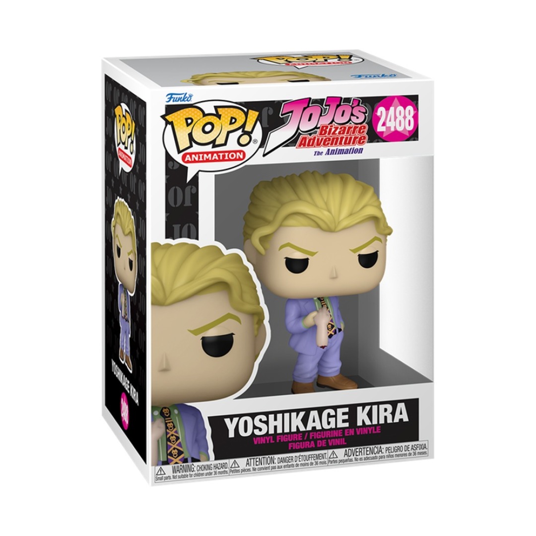89bddaf751bab8fed70b49048a1fe9ba.jpg Funko POP! Jojo's Bizarre Adventure N° 2488 - Yoshikage Kira - Image 1