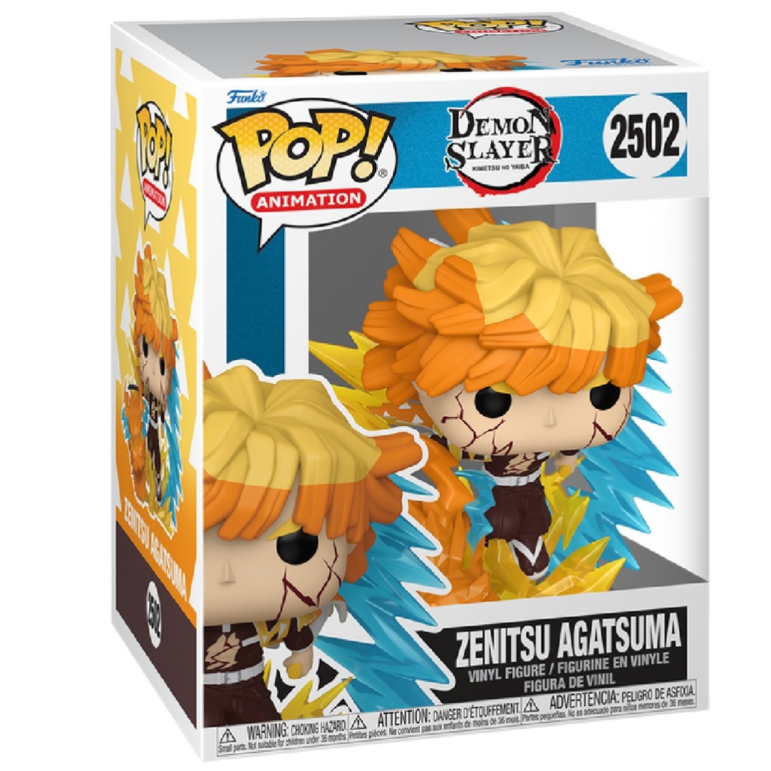 8b985b3fb1686924fe1a245d25b5d4b7.jpg Funko POP! Demon Slayer N° 2502 - Zenitsu Agatsuma - Image 1