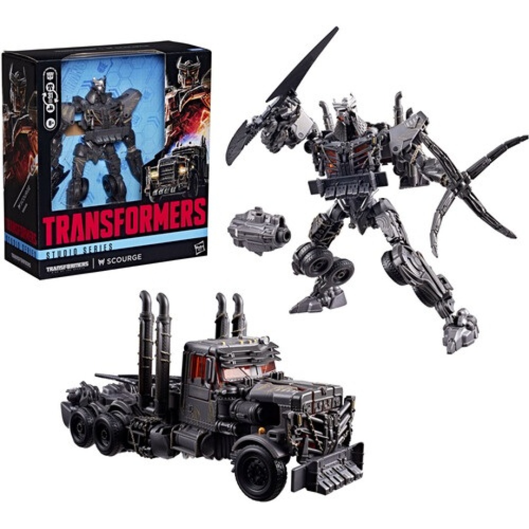 8f1e37d123c45eb28c43c2264733b431.jpg Transformers Rise of the Beasts Scourge Studio Series Hasbro Figure - Image 1