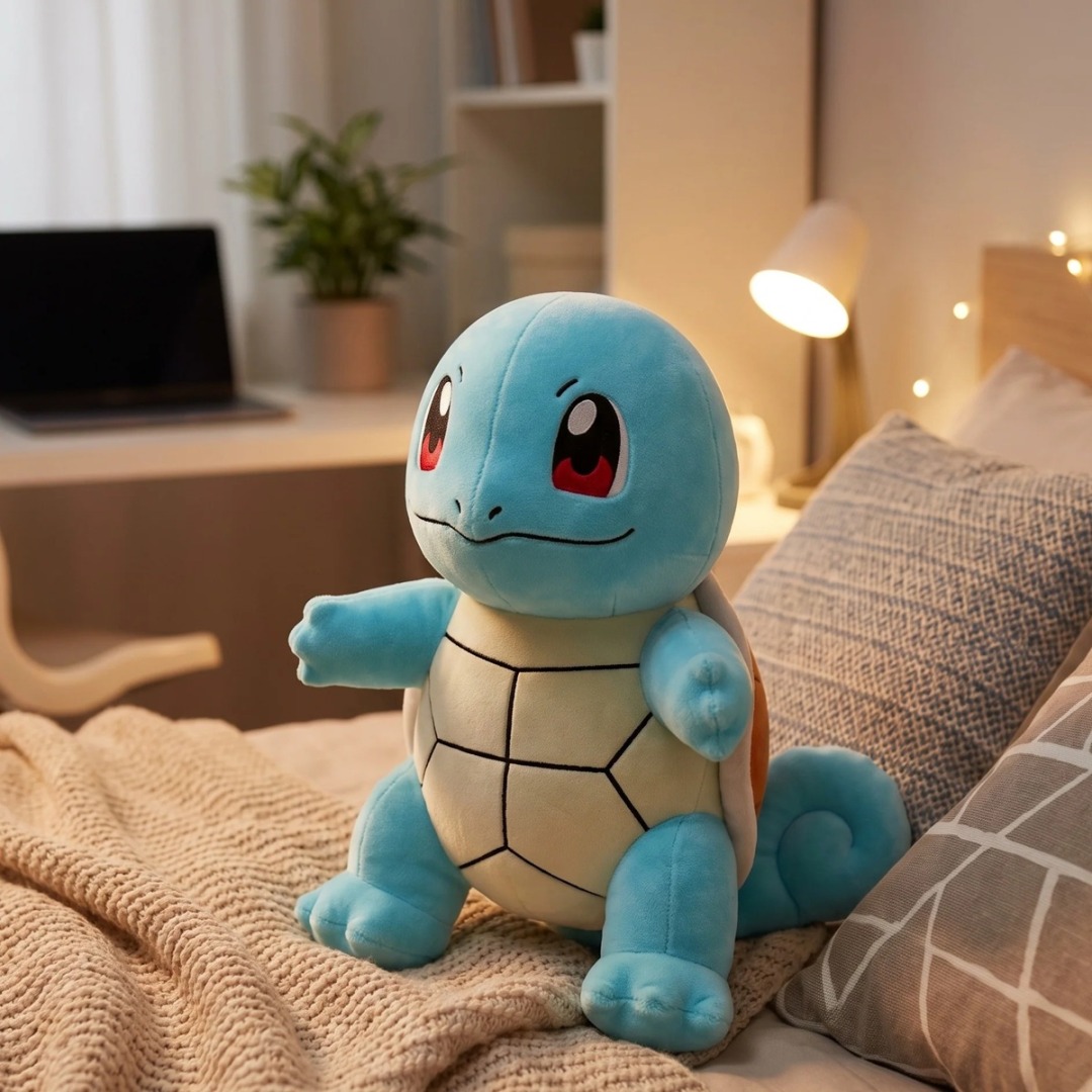 9237d69d71d5bbc6c41f55d87d35e3ff.jpg Pokemon Squirtle Plush 25cm - Image 1