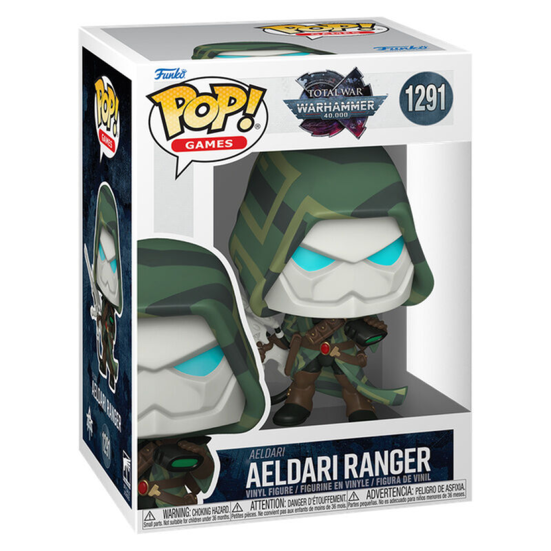 9e83cdd503cfff8aa80bee687b91e703.png Funko POP! Warhammer 40,000 N° 1291 - Aeldari Ranger - Image 1