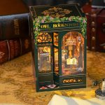 DIY Book Nook Kit Owl Bookstore