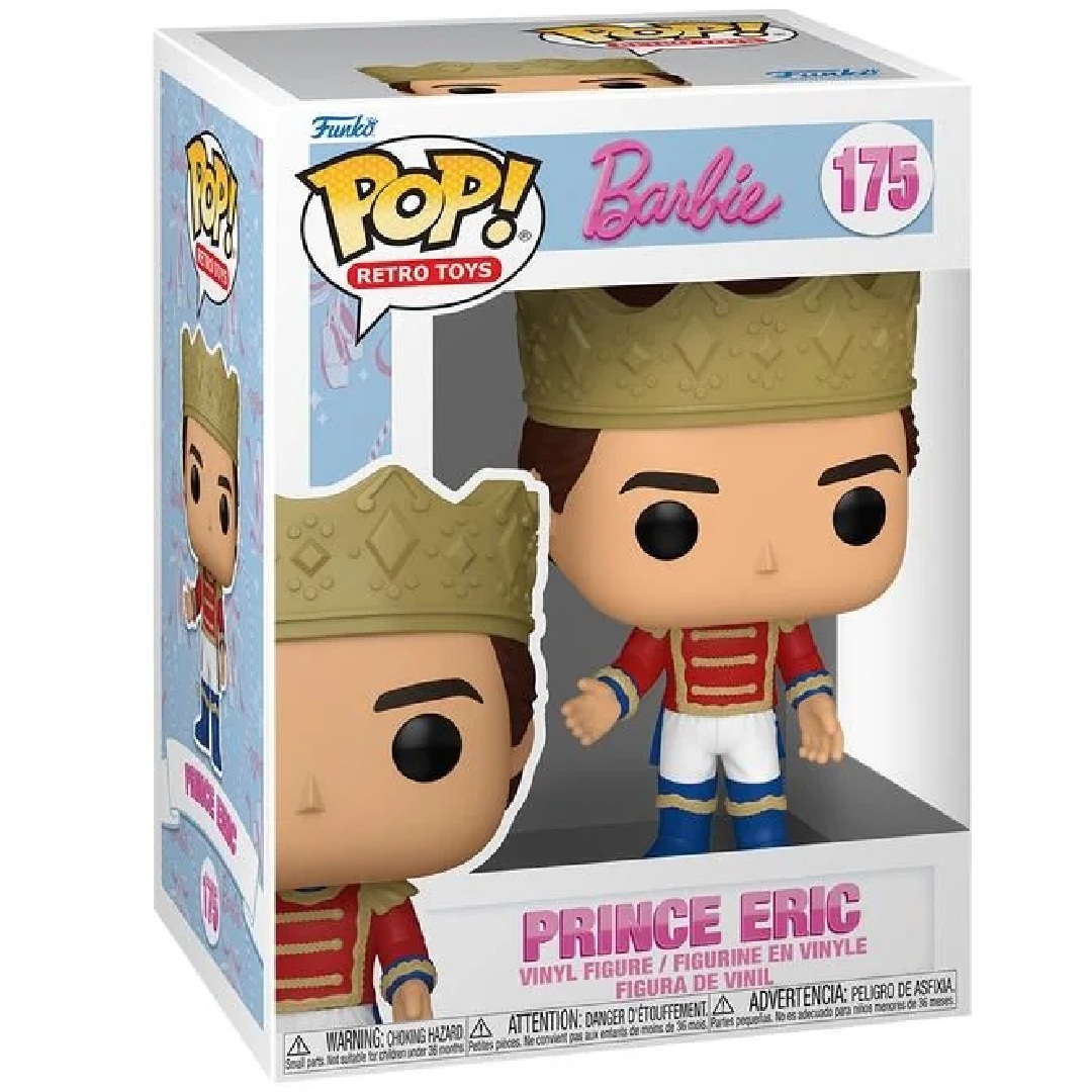 a6e5599ed0cceb28d004eb26c1e47775.jpg Funko POP! Barbie N° 175 - Prince Eric - Image 1