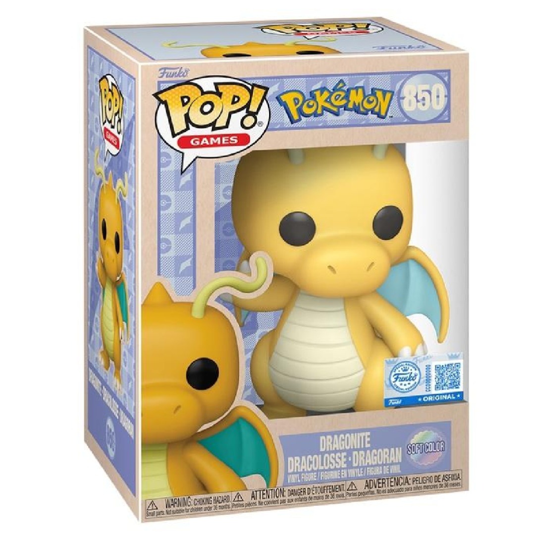 acaae38d5792f6b19266e21ffec5ed17.jpg Funko POP! Pokemon N° 850 - Dragonite (Soft Color) - Image 1
