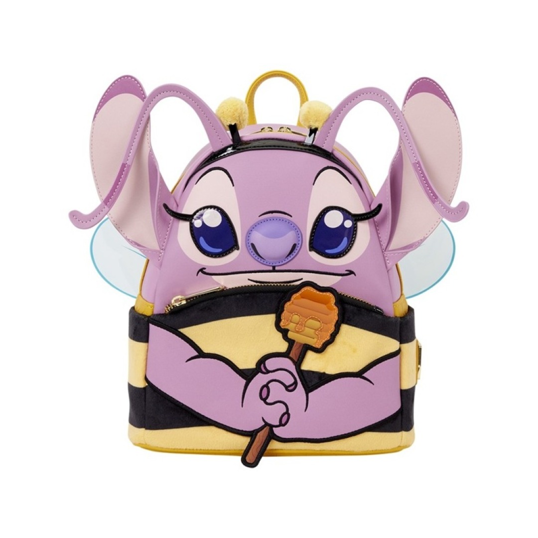 adde7358701685a3e2722634838fdddc.jpg Disney Stitch Angel Bumblebee Costume Loungefly Backpack - Image 1