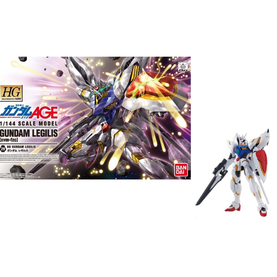 af56eae9b685ee610c256c2de31d97d8.jpg Gundam Legilis HG 1/144 Bandai Model Kit - Image 1