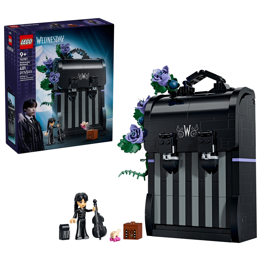 b249bc4bd64891409f4ad381f877e00c.jpg LEGO Wednesday 76787 Wednesday's Backpack - Image 1