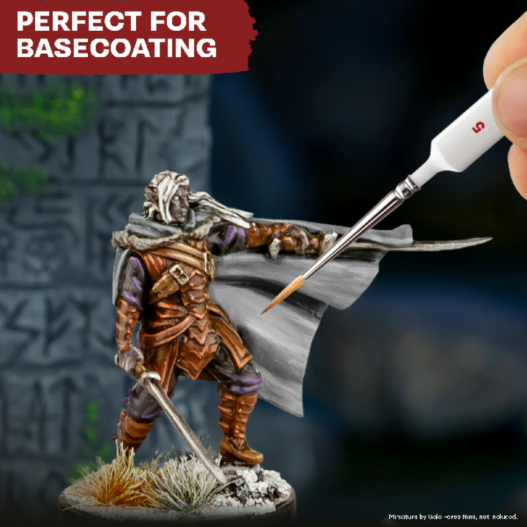 b3a372da7408271ec3dd35ed3e6753f8.png The Army Painter Wargamer Brush Basecoating - BR7039P - Image 1
