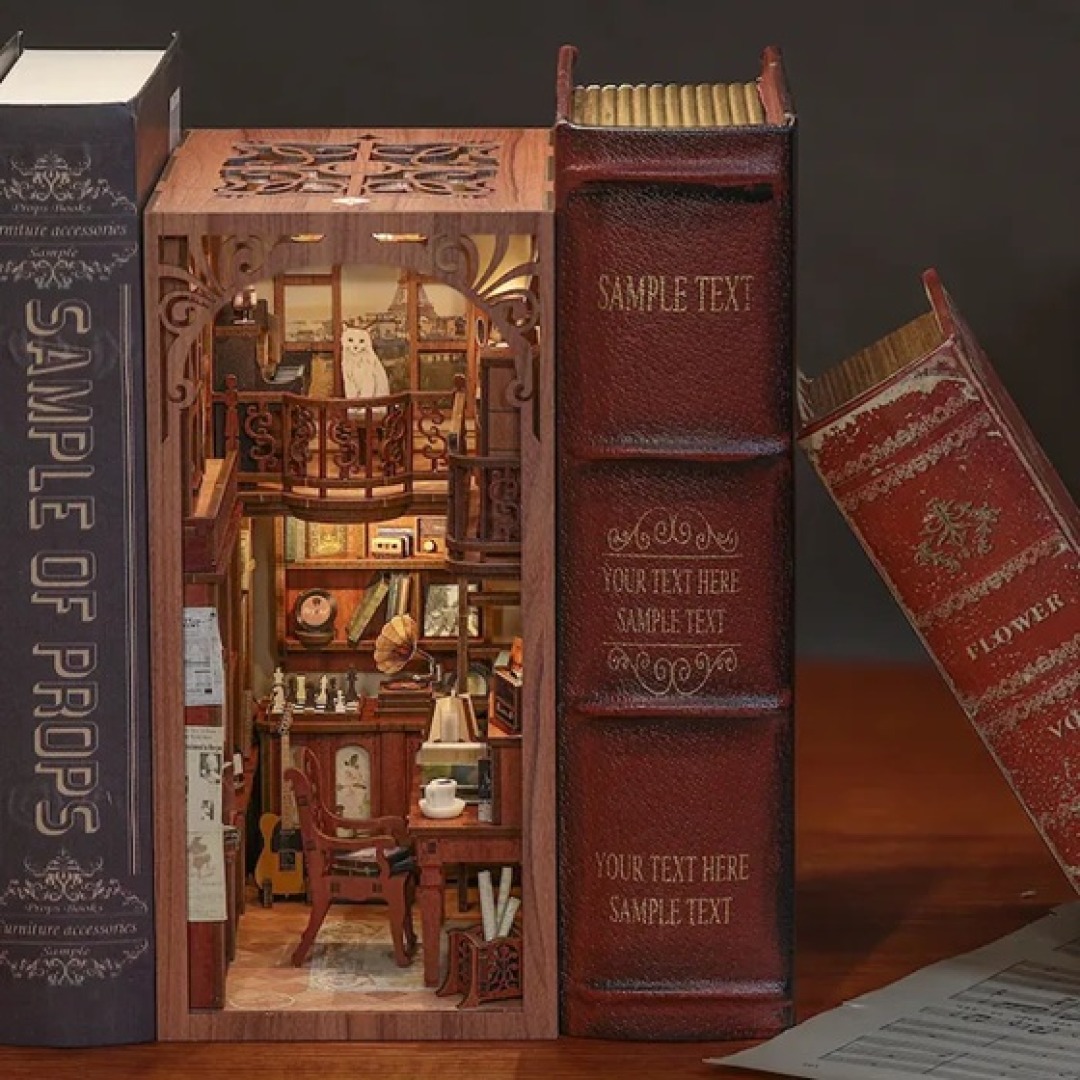 b5dab1a30bd2289a4006f7b8ebf47dc0.jpg DIY Book Nook Kit The Secret Rhythm - Image 1