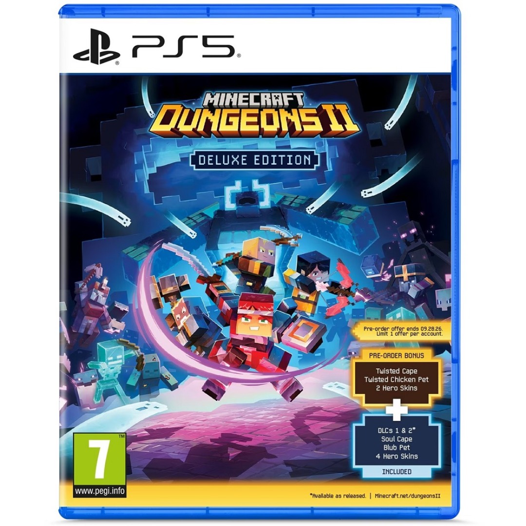 b6ba9477407b3f374a2e536fa4168bee.jpg PS5 Minecraft Dungeons 2 (Deluxe Edition) - Image 1