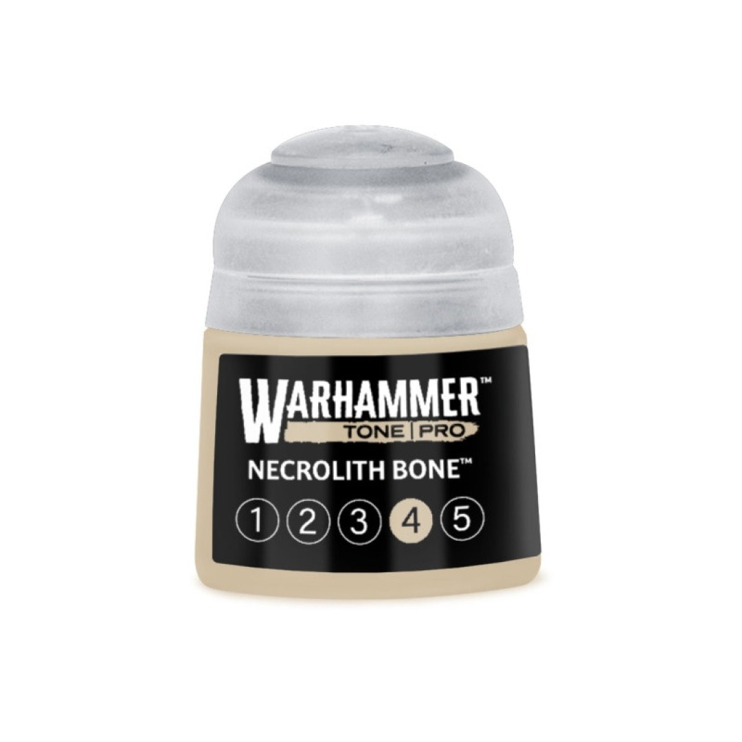 bd2620c1e818d9f08895514c4bdac9bb.jpg Warhammer Tone Pro Necrolith Bone 4 12ml (20-054) - Image 1