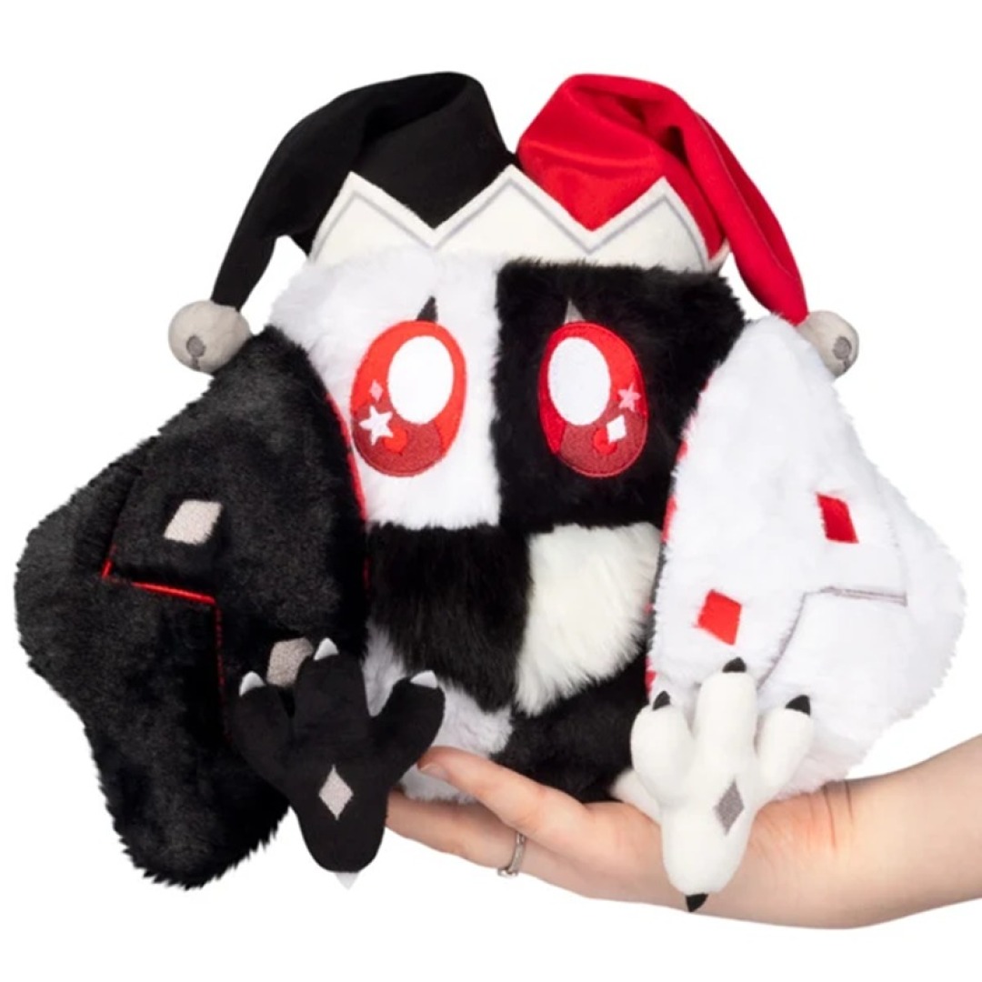 bff1b3194eef5358d0afbf1364ac3512.jpg Squishable Mini Jester Baby Mothman Plush - Image 1