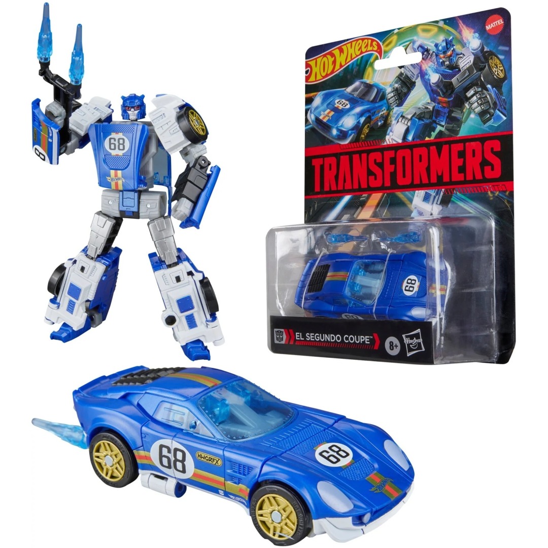 c2cfbbf80598b13c3f546bf629509823.jpg Transformers x Hot Wheels El Segundo Collaborative Hasbro Figure - Image 1
