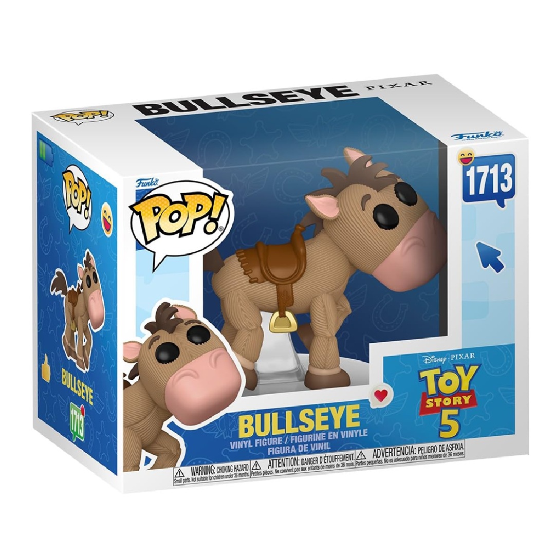 cbda7ed19ceb4b9d44db5270b7d69766.jpg Funko POP! Disney Toy Story 5 N° 1713 - Bullseye - Image 1