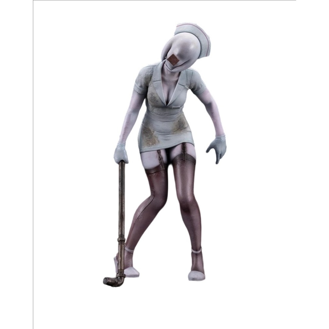 cdd4ff7d627646746b1a4c0a1f819895.jpg Silent Hill 2 Bubble Head Nurse Oshi Works Statue - Image 1