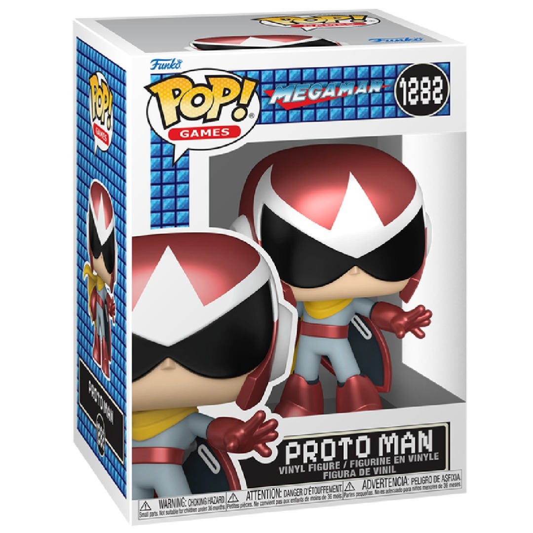d4c35cdd052442e978f59ccadbc14ffb.jpg Funko POP! Megaman X N° 1282 - Proto Man - Image 1