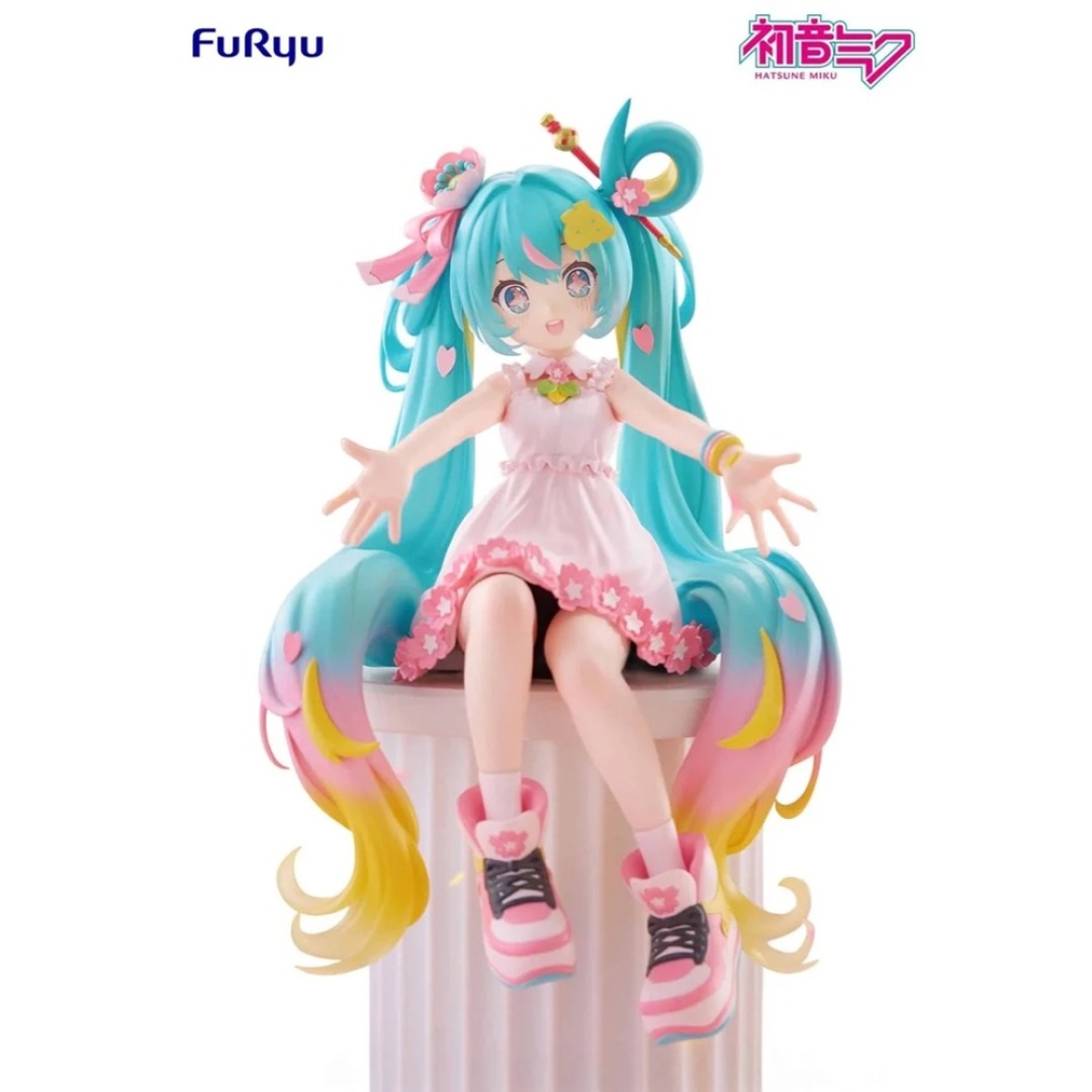 da6418b748ca40453b7473b202545a24.jpg Hatsune Miku 10th Anniversary Noodle Stopper Furyu Figure - Image 1