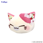 Nemuneko Cat Berry Pink Big Plush
