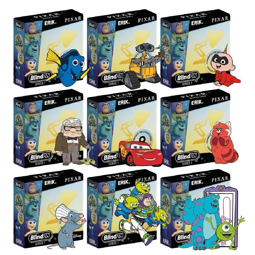 e480d806d011889e37be504355a1a654-1.jpg Disney Pixar Mystery Pin - Image 1