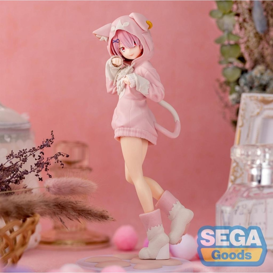 e4dd755f199641738004778c2f8dd235.jpg Re Zero Ram Mofumofu Pack Xstellar Sega Goods Figure - Image 1