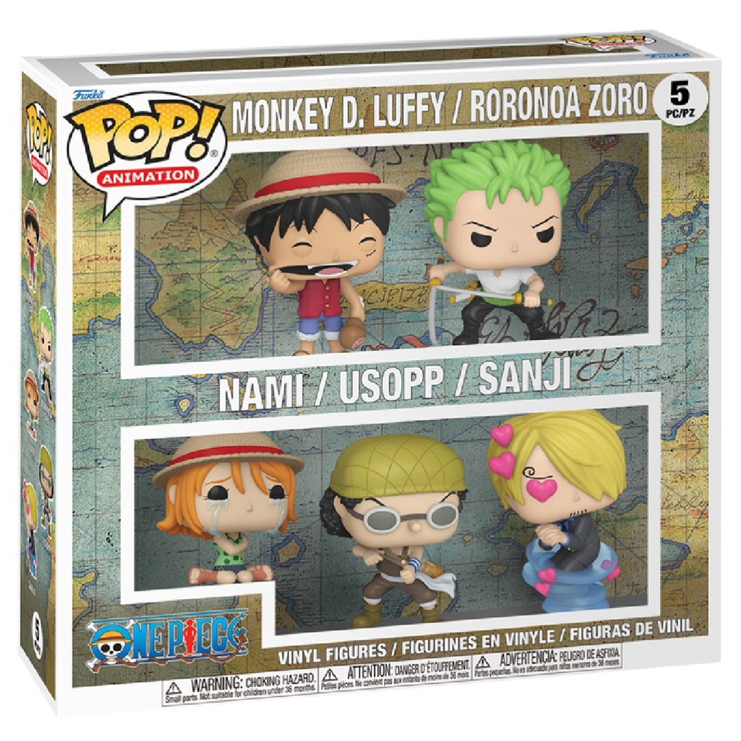 ea3547e79131e3b2f4435dc258d43e5c.jpg Funko POP! One Piece - 5 Pack - Image 1