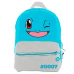 Pokemon Squirtle Fluffy Backpack 30x23x12cm