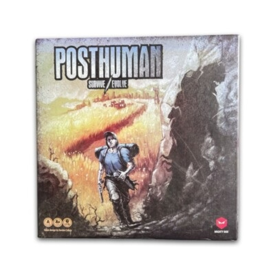 f383b6b382c5e1c2cb14aafd4209572d.jpg Post Human: Survive Evolve Board Game - Image 1