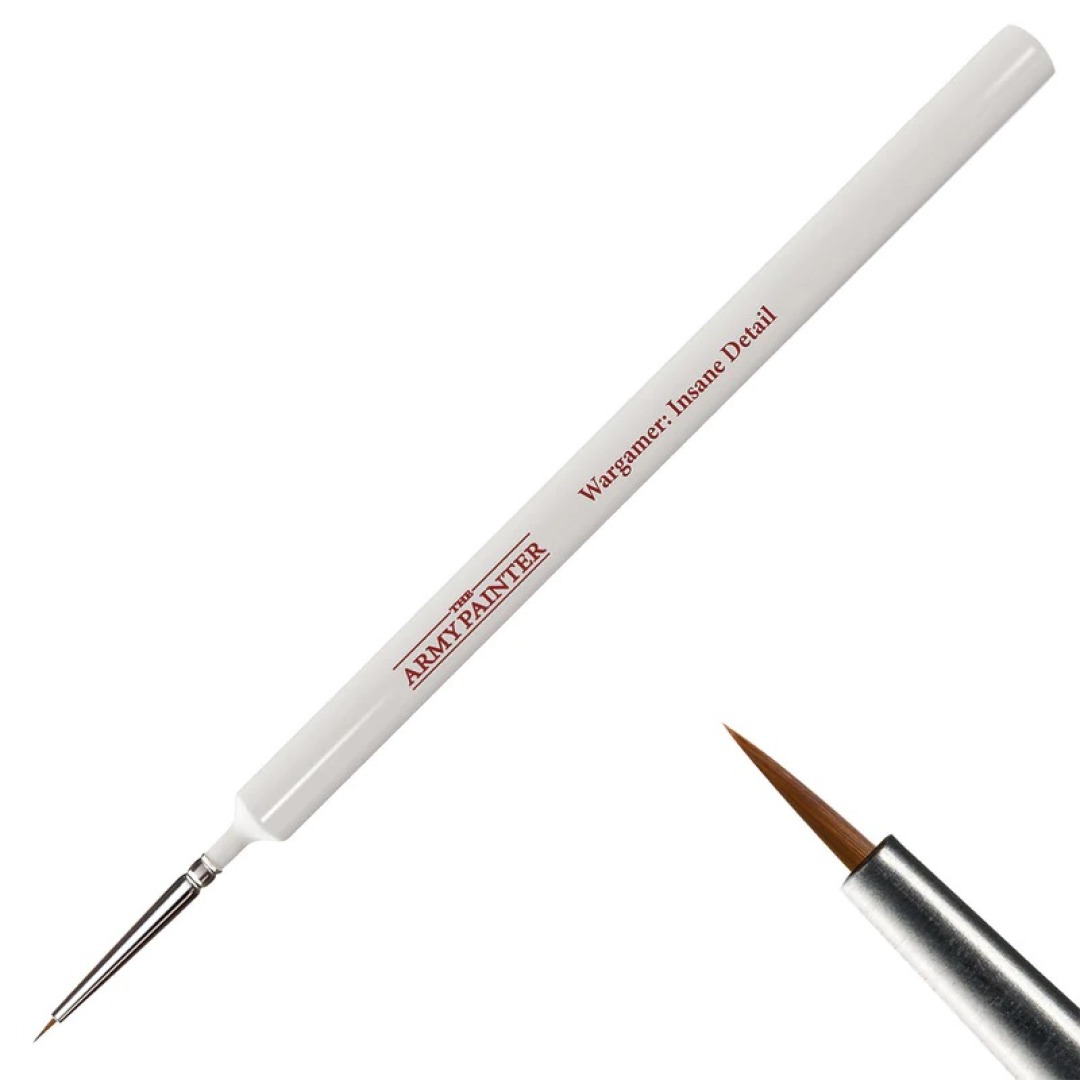 f3e224ba701a0184cac5c2f57a369d46.jpg The Army Painter Wargamer Brush Insane Detail - BR7036P - Image 1
