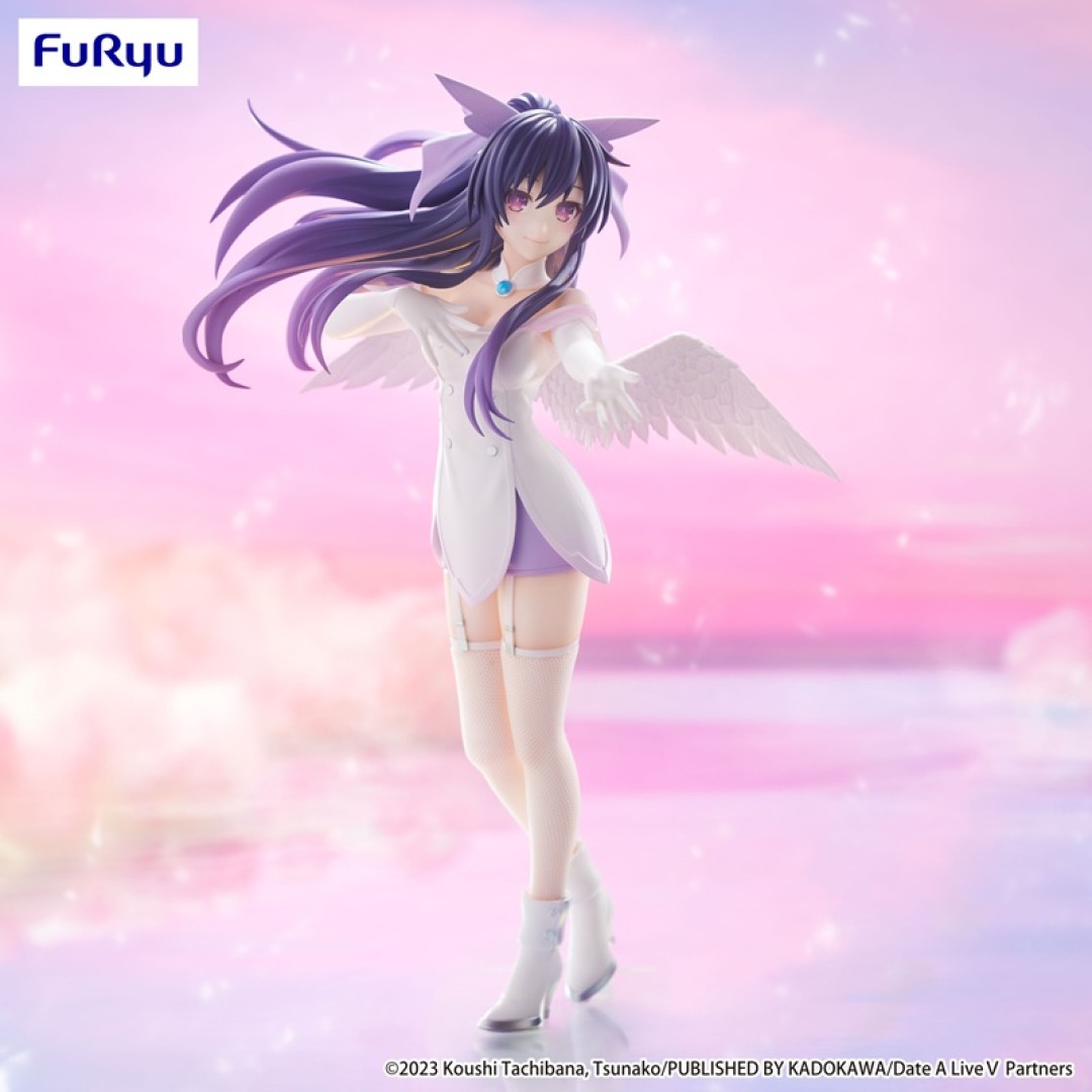 f8ae6facb3523414f5e768dea3337a90.jpg Date A Live V Tohka Yatogami Bicute Pure Furyu Figure - Image 1