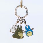Studio Ghibli My Neighbor Totoro Grey, Blue & White Totoro Keychain